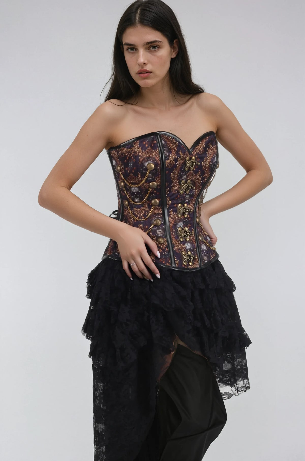 Danna Steampunk Overbust Corset