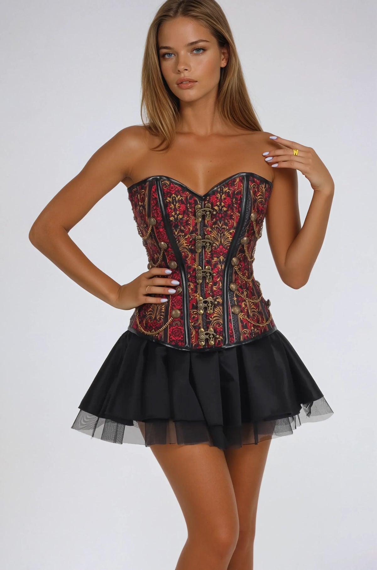 Raiden Blood Rose Baroque Corset