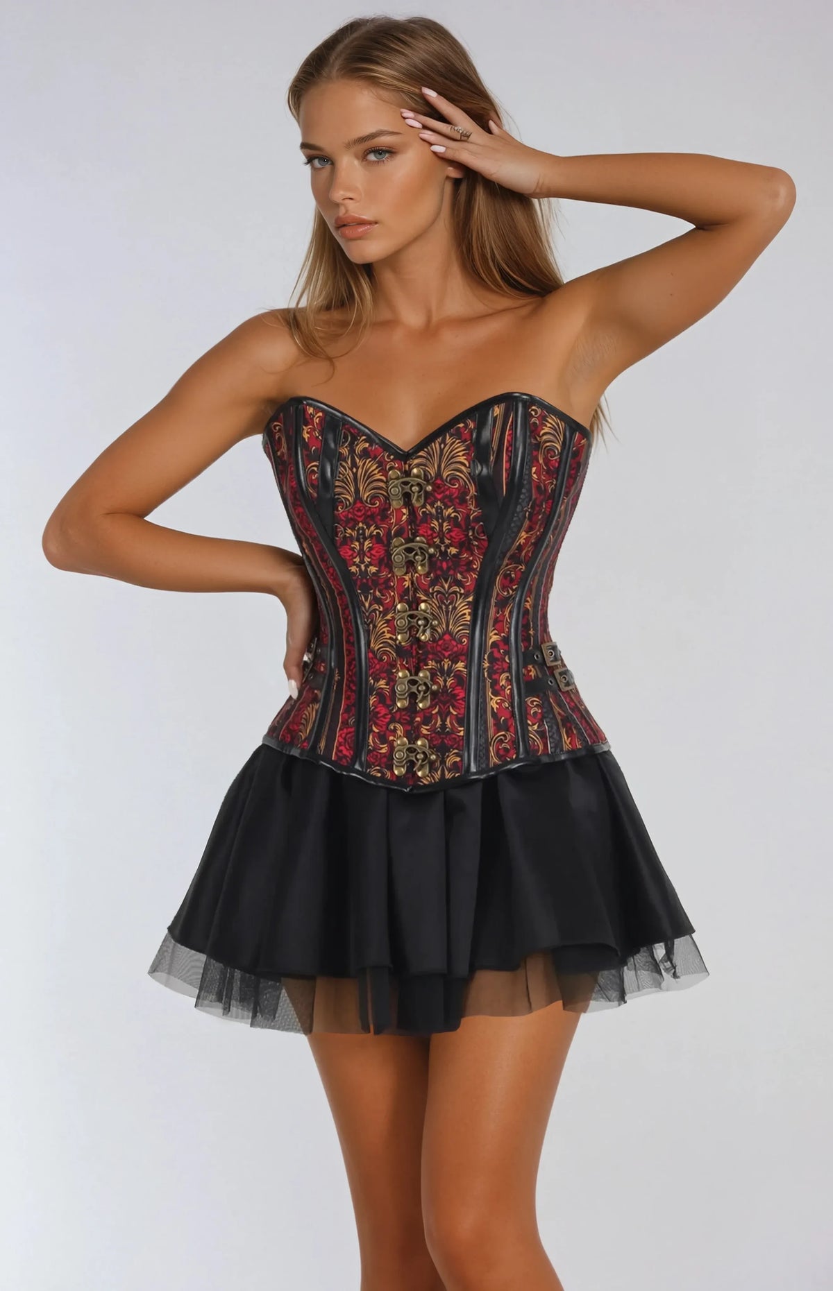 Royce Blood Rose Baroque Corset