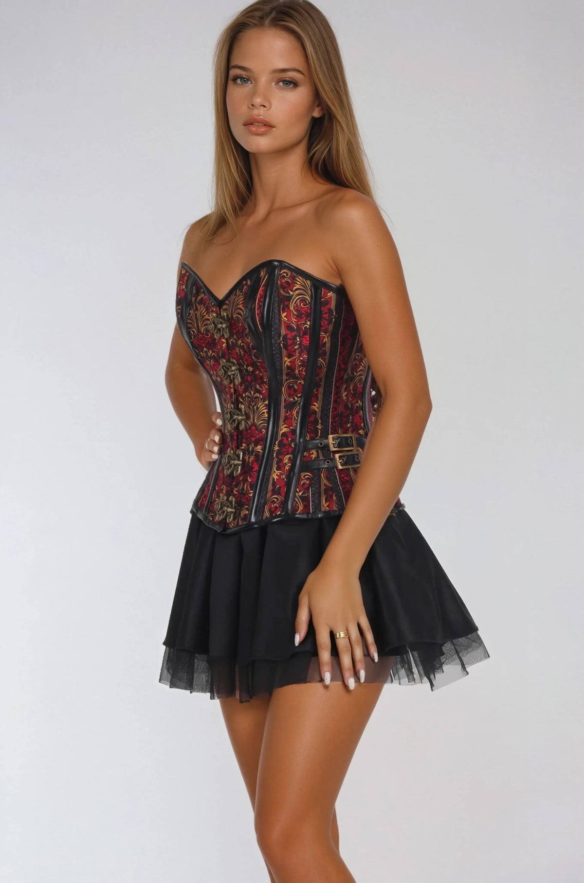 Royce Blood Rose Baroque Corset
