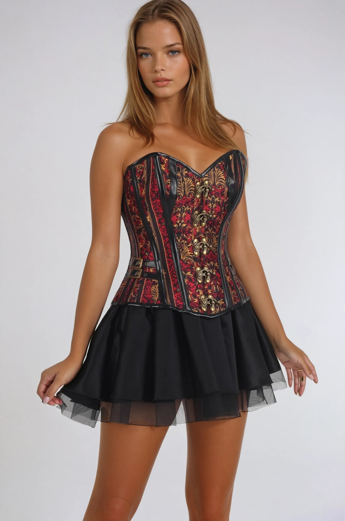 Royce Blood Rose Baroque Corset