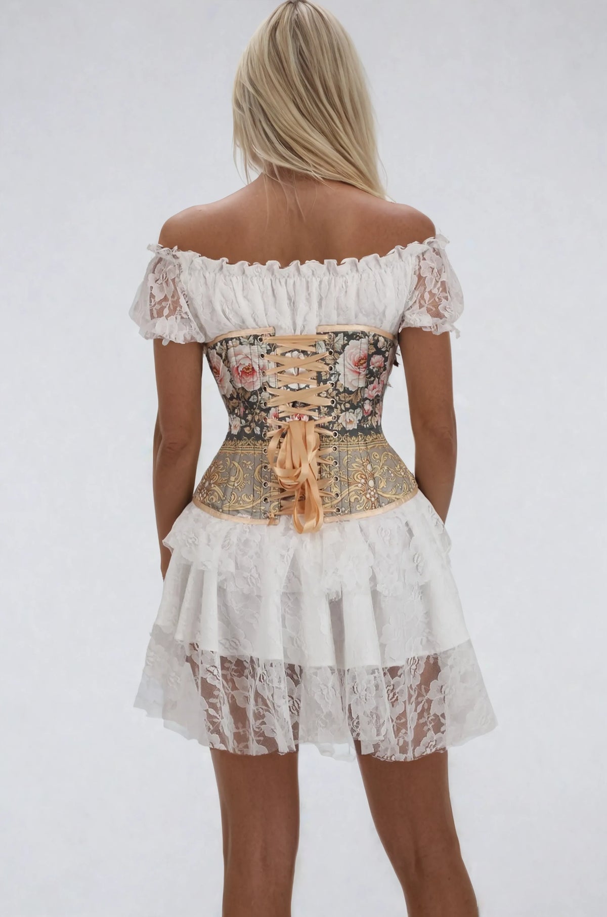Holley Versailles Bloom Underbust Corset