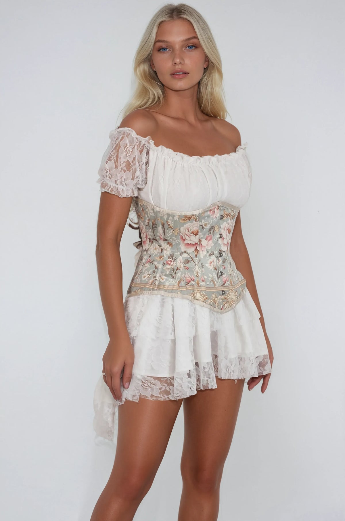 Nellene Gilded Romance Underbust Corset