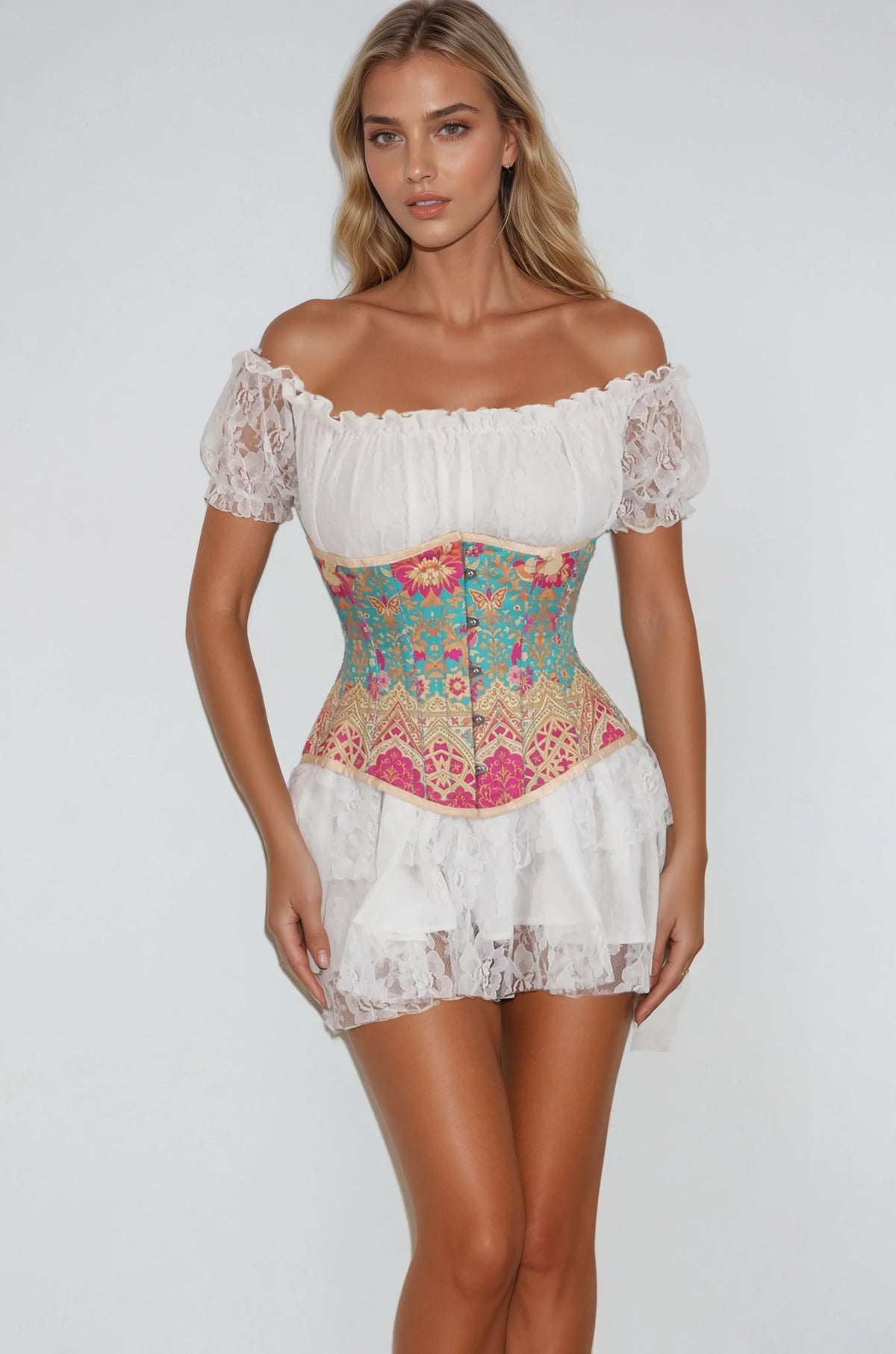 Willodean Victorian Opulent Flutter Corset