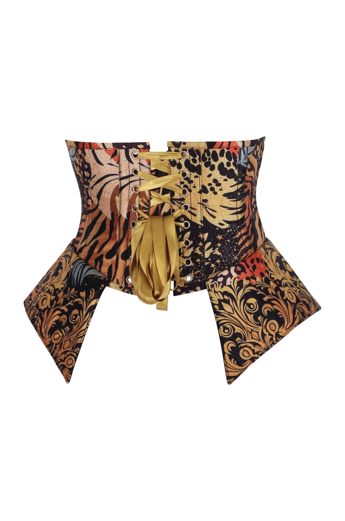 Lilybeth Baroque Wildscape Underbust Custom Made Corset