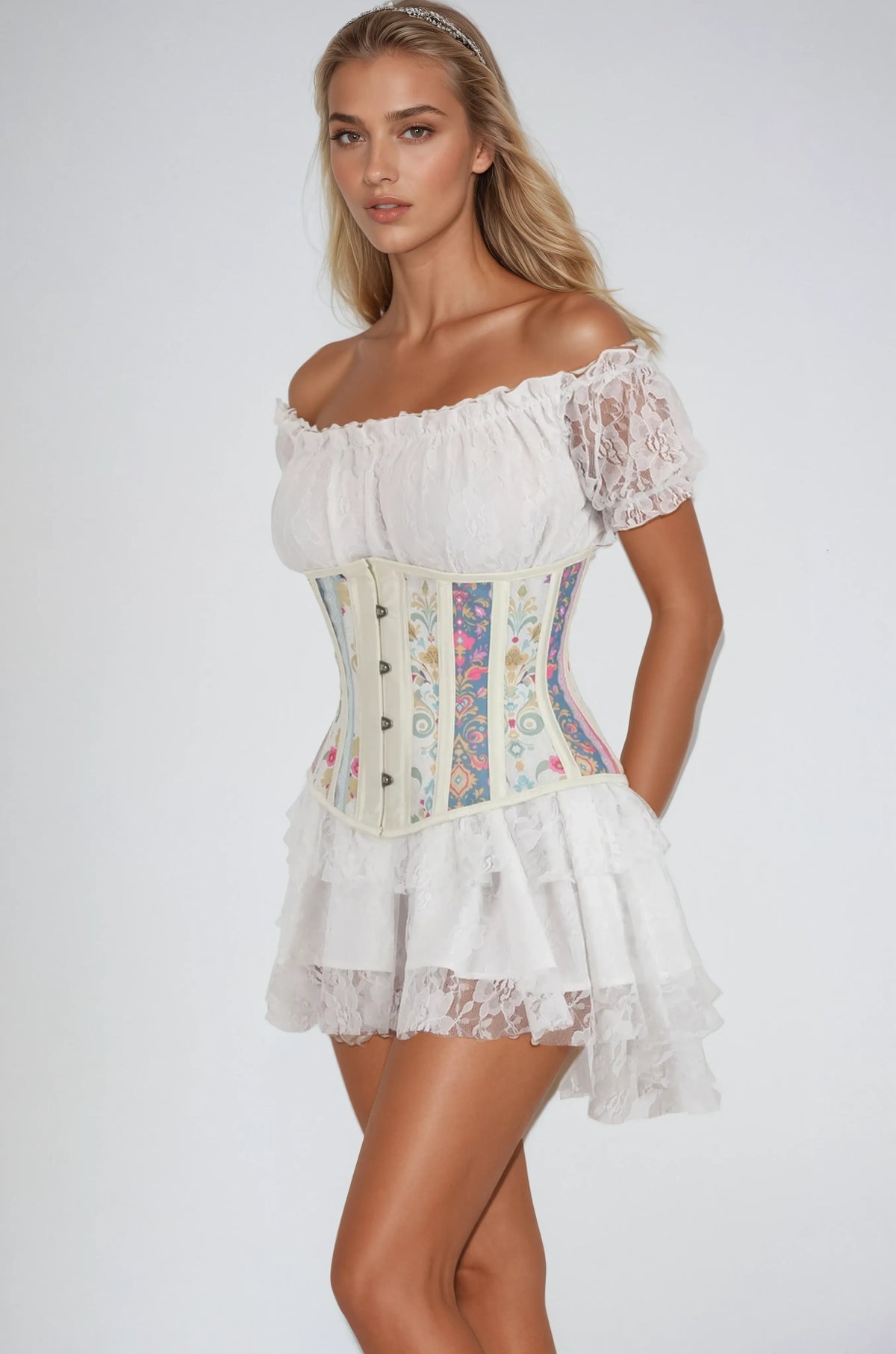 Raylan Radiant Rococo Lace Corset