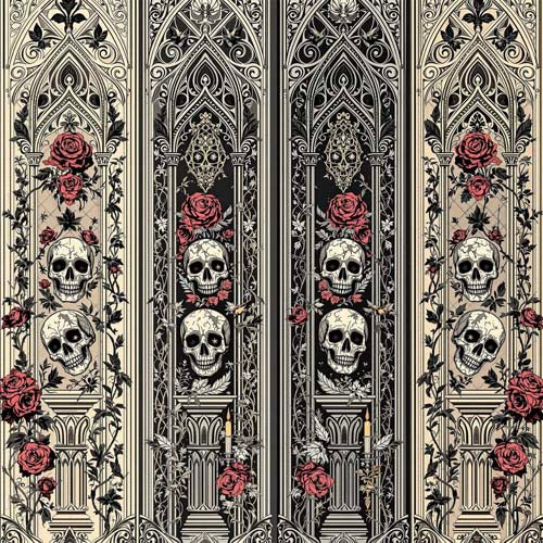 Skull & Scroll Cathedral – Blood Rose Ossuary