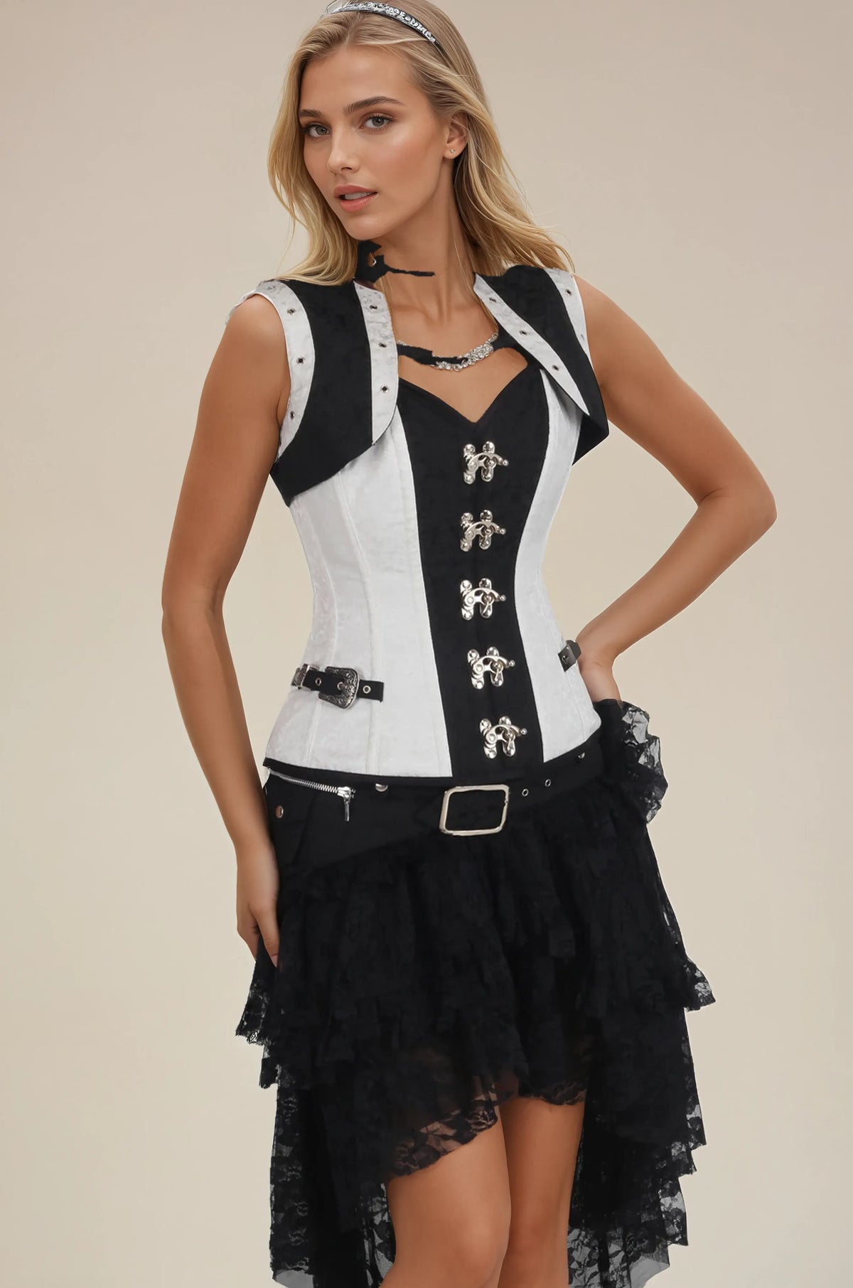 VG-17947 - Steampunk Overbust Corset