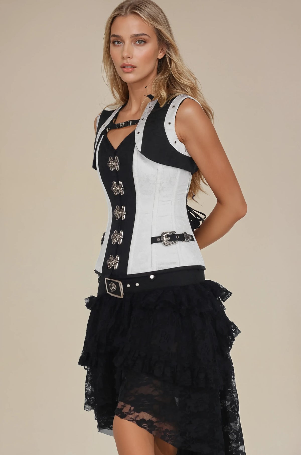 VG-17947 - Steampunk Overbust Corset