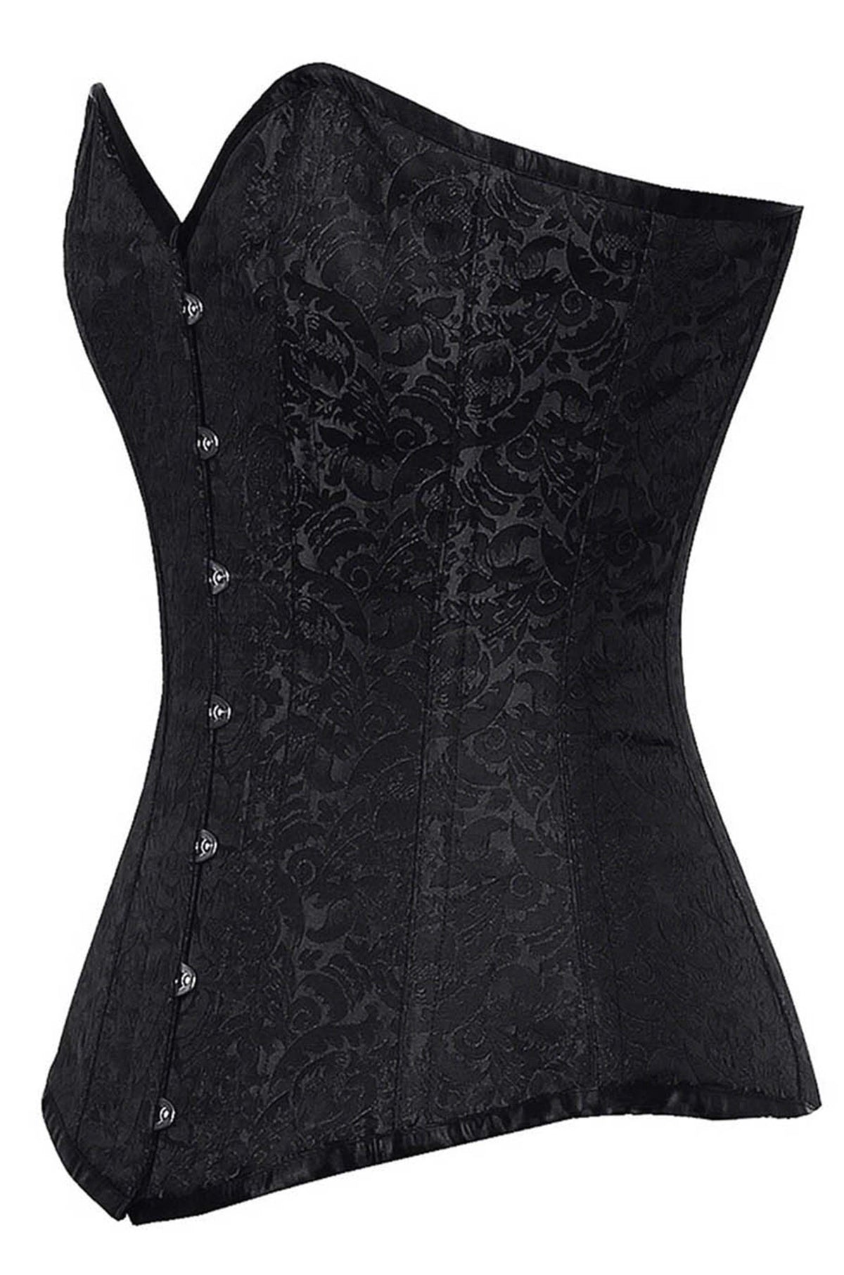 CD-150 - Black Gothic Overbust Corset