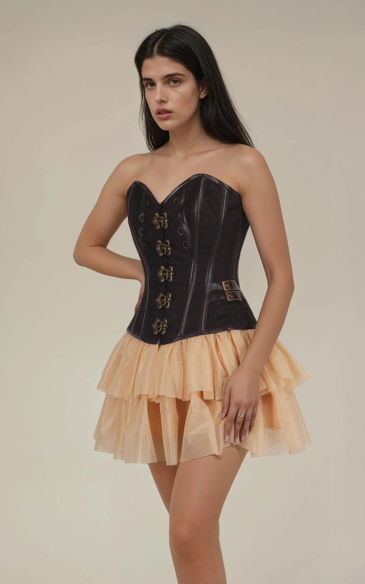 Catrina Overbust Steampunk Corset