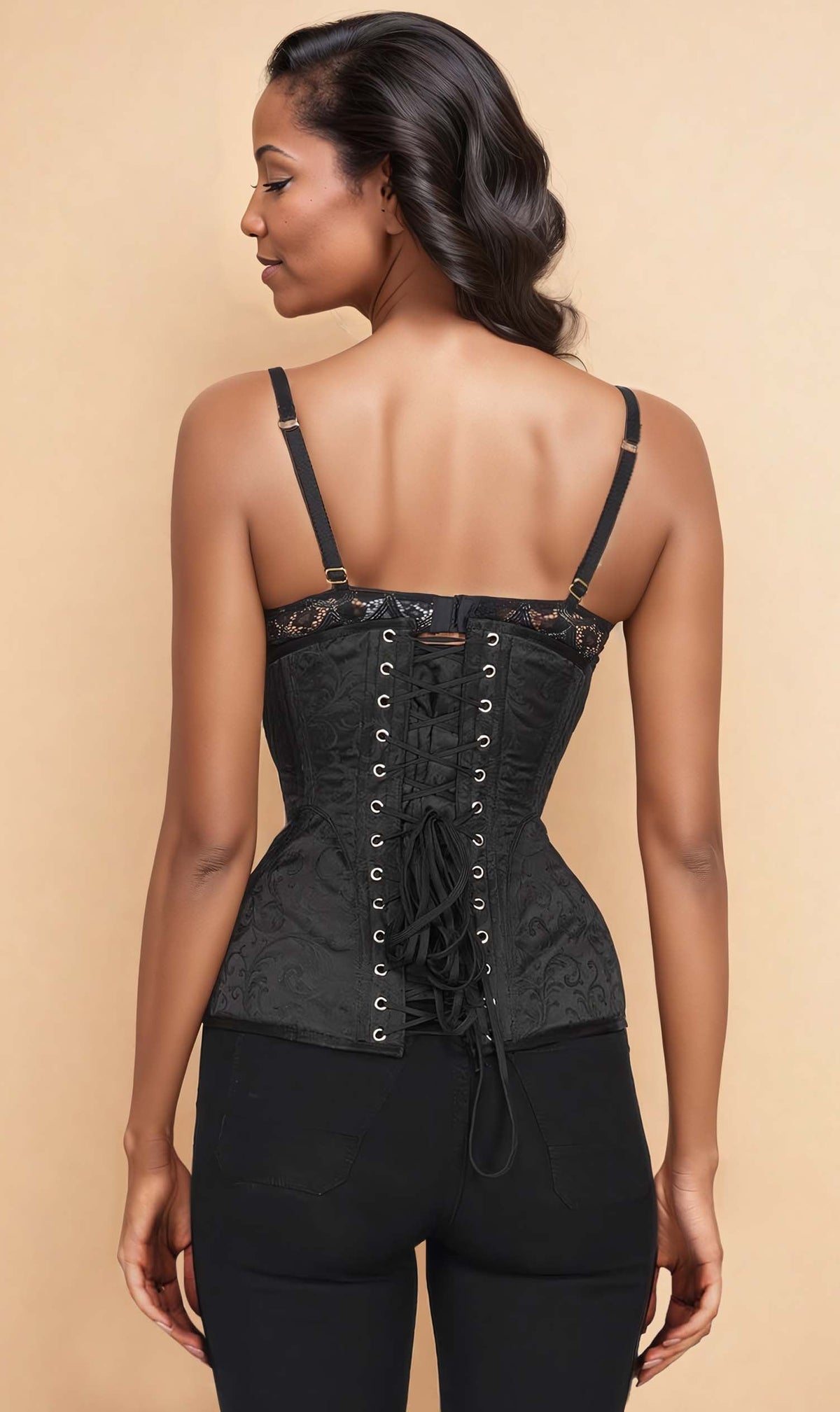 VG-16813 - Waist Cincher Brocade Corset