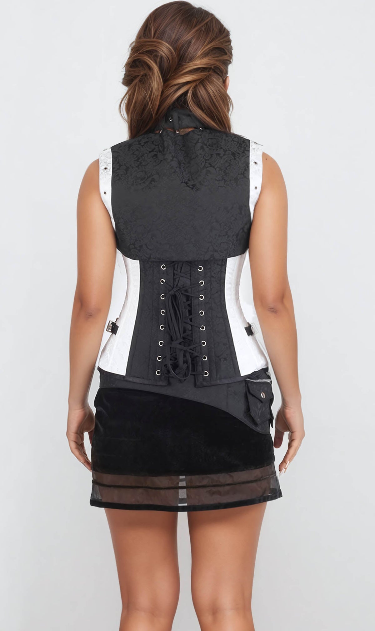 VG-17947 - Custom Made Steampunk Overbust Corset