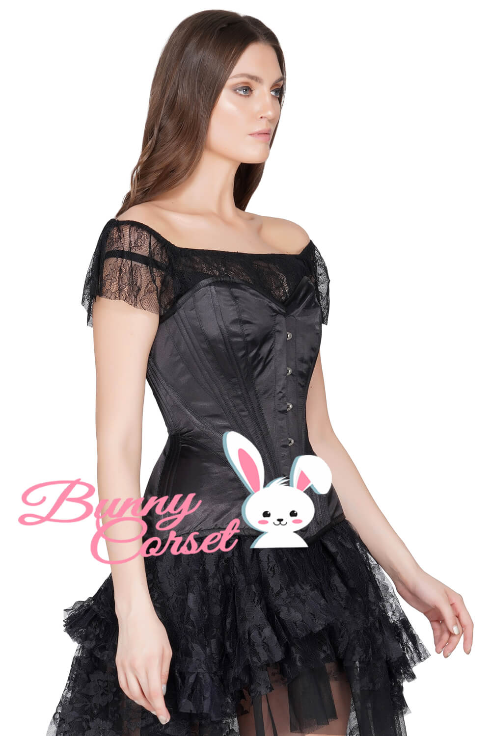 VGN-10053 - Black Overbust Corset
